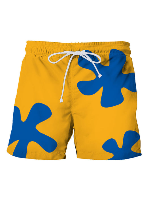 Shorts de Playa Estampados para Hombre, Ideales para Vacaciones Casuales