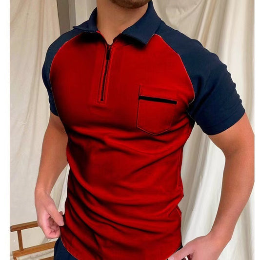 Camisa polo para hombre de secado rápido, con rendimiento táctico y tejido piqué. Ideal para golf y actividades al aire libre.